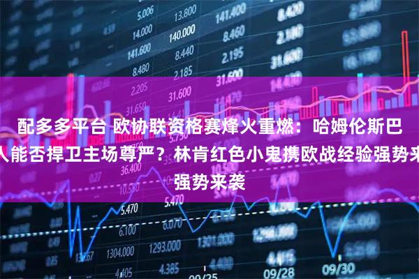 配多多平台 欧协联资格赛烽火重燃：哈姆伦斯巴达人能否捍卫主场尊严？林肯红色小鬼携欧战经验强势来袭